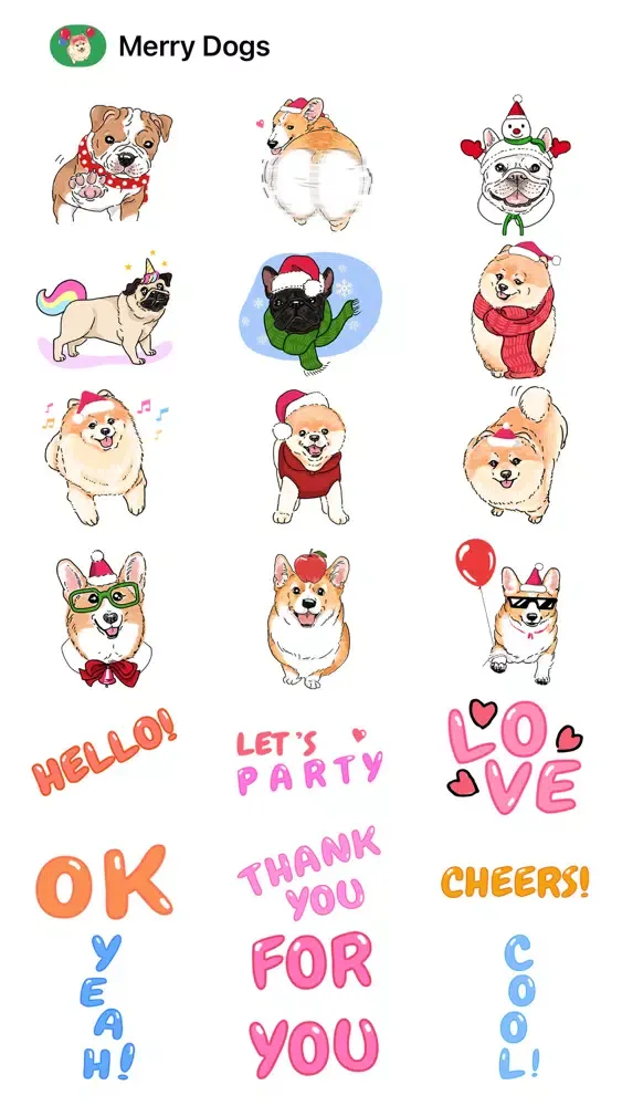 تصاویر Merry Dogs