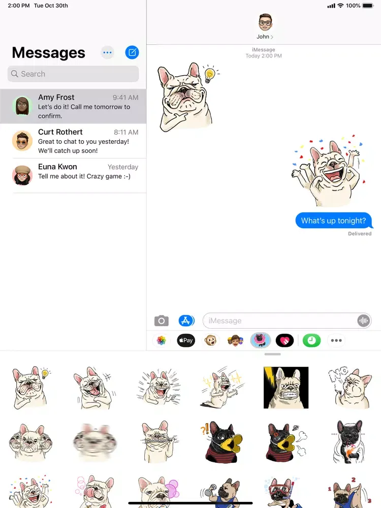 Capturas de tela do What the Frenchie?! iPad 