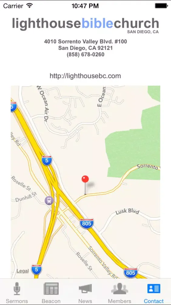 Lighthouse Bible Church Screenshots