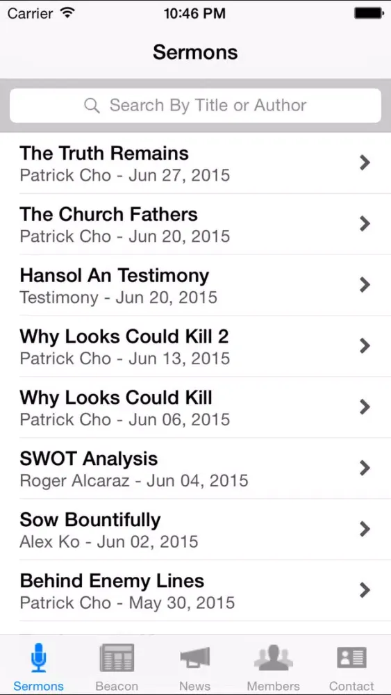Lighthouse Bible Church Screenshots