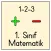 1. Sınıf Matematik Etkinlikler