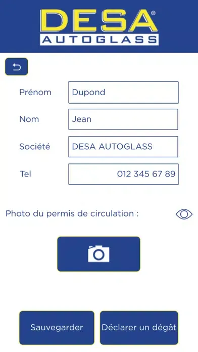 Zrzuty ekranu DESA AUTOGLASS