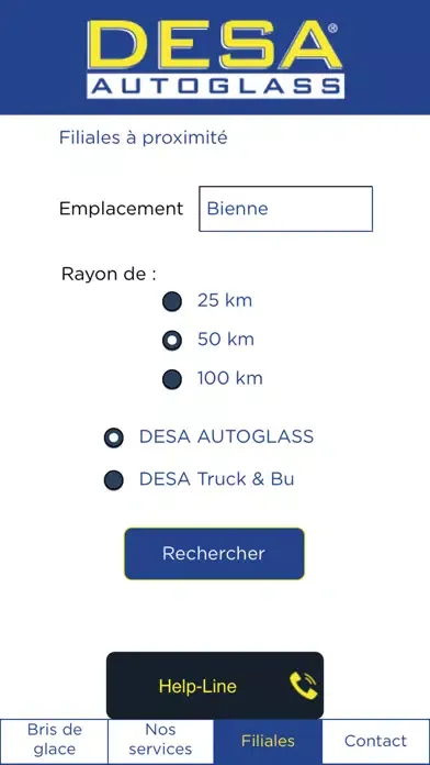 Zrzuty ekranu DESA AUTOGLASS
