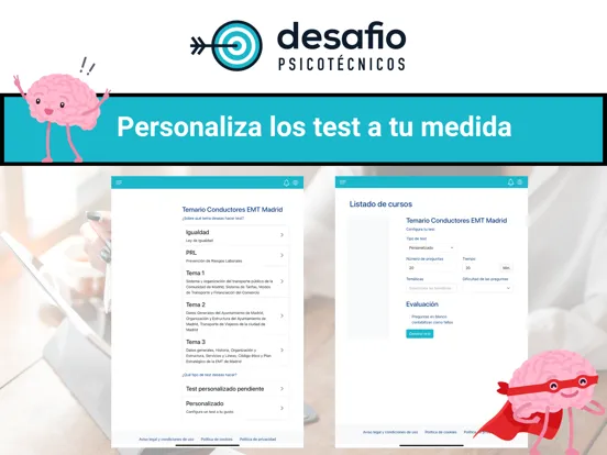Desafío Psicotécnicos iPad  স্ক্রিনশট
