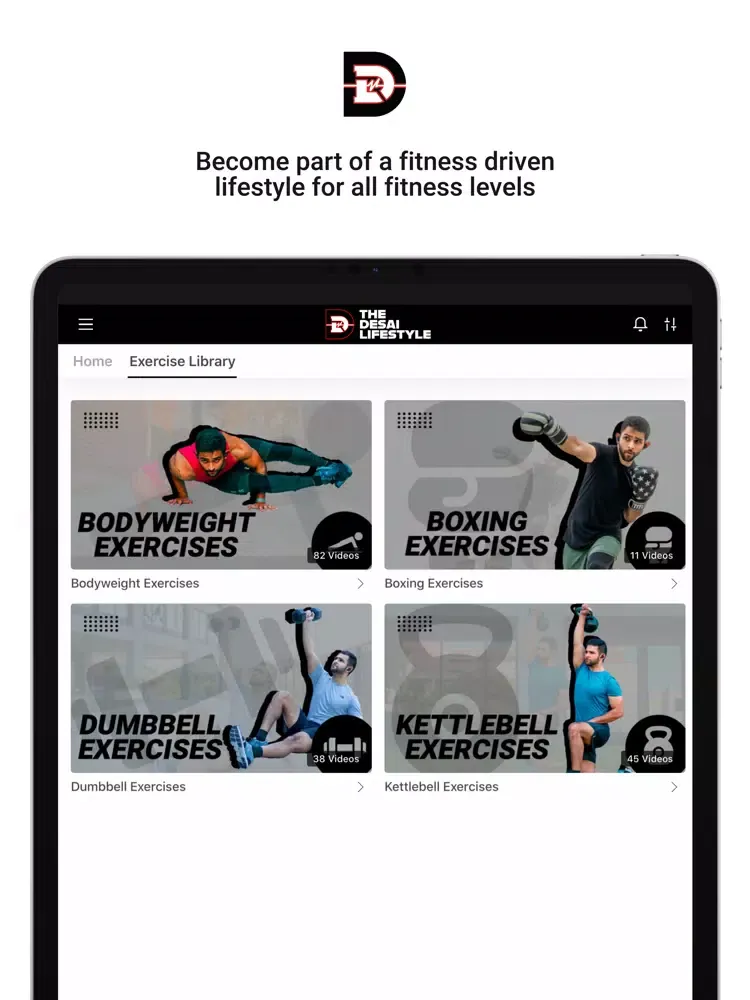 Desai Fit by Abhish Desai iPad  スクリーンショット