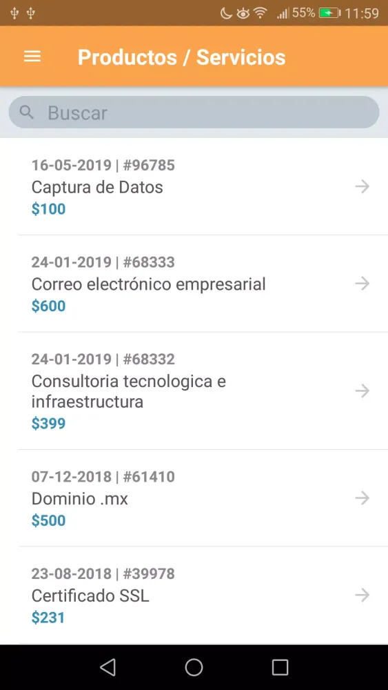 Mercado Móvil سکرین شاٹس