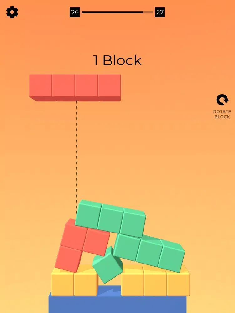 Tangkapan layar Sky Blocks! iPad 