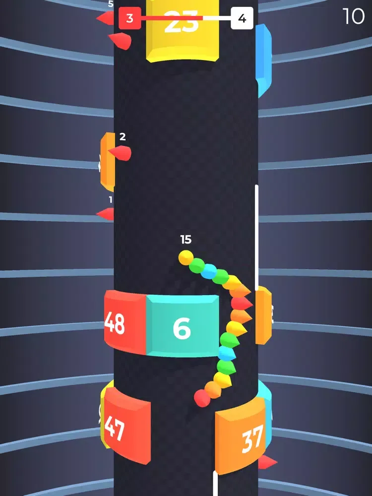 Tangkapan layar Tower Snake iPad 