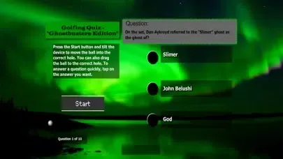 Capturas de pantalla de Golfing Quiz - "Ghostbusters Edition"