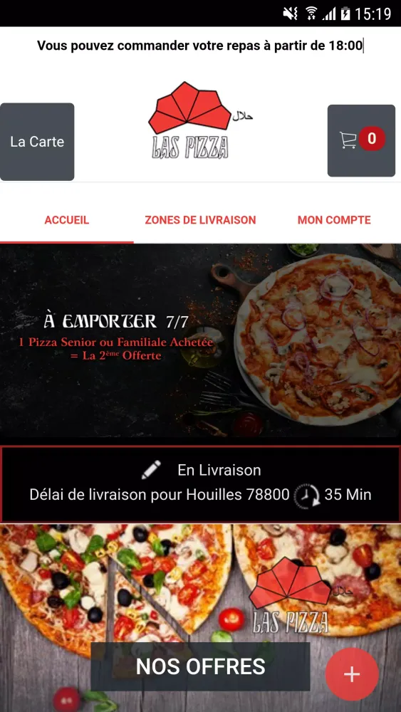 Las Pizza應用截圖