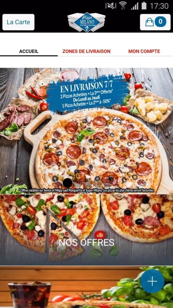 Milano Pizza Screenshots