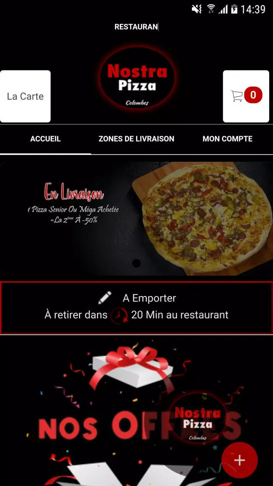 Pizza Nostra Colombes Ekran Görüntüleri