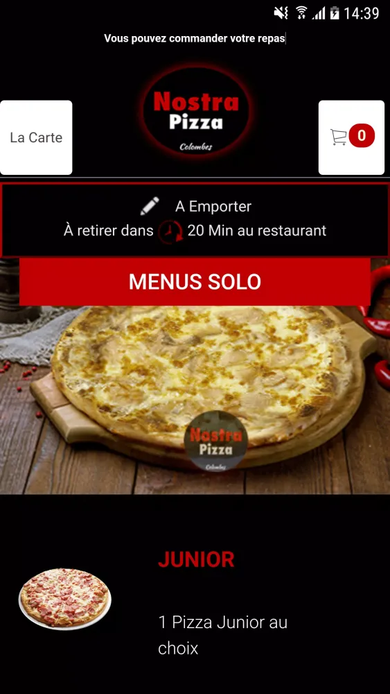 Pizza Nostra Colombes Ekran Görüntüleri