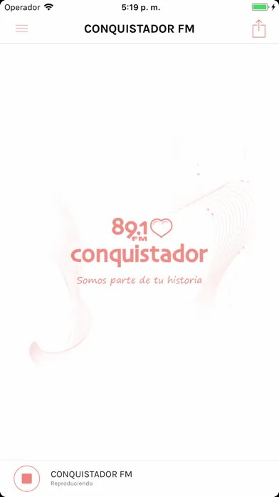Conquistador FM 스크린샷