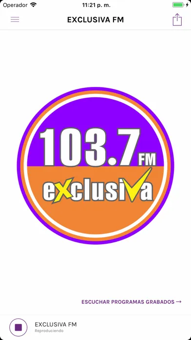 Radio Exclusiva 103.7 FM স্ক্রিনশট