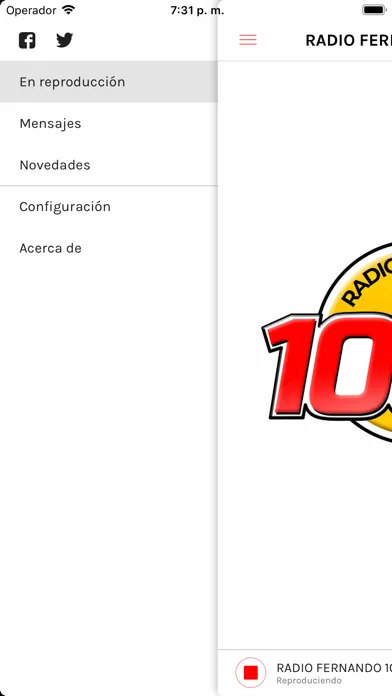 Radio Fernando 100.5 FM سکرین شاٹس
