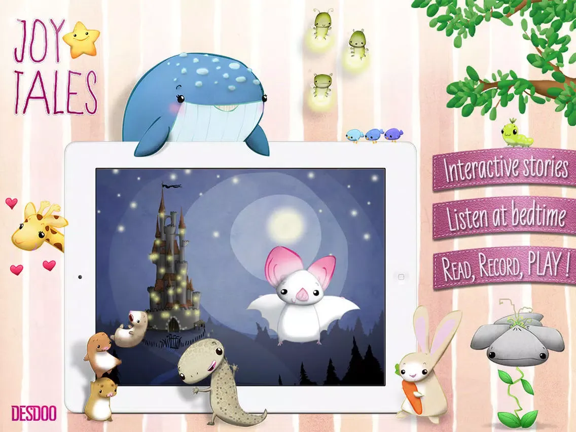 Capturas de tela do Camelia the giraffe Book! iPad 