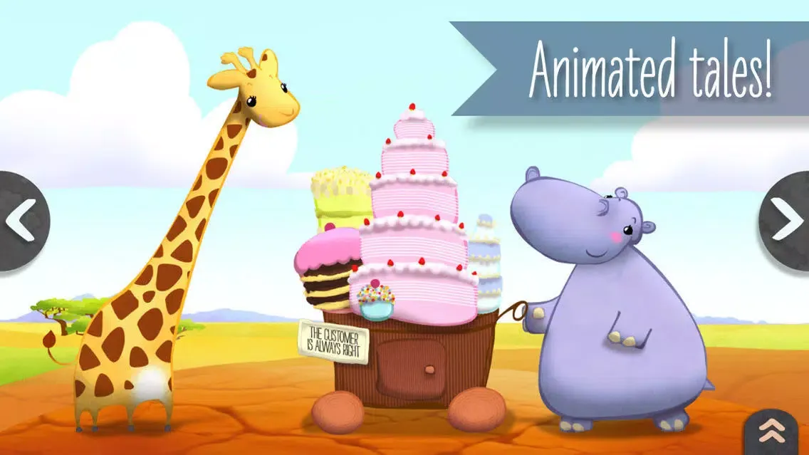 Capturas de tela do Camelia the giraffe Book!