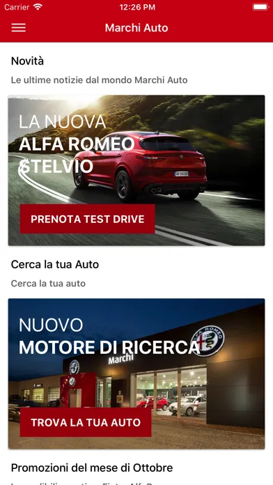ภาพหน้าจอของ Marchi Auto