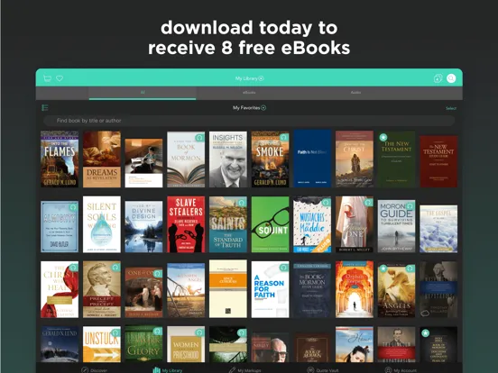 Скриншоты Deseret Bookshelf LDS Books iPad 