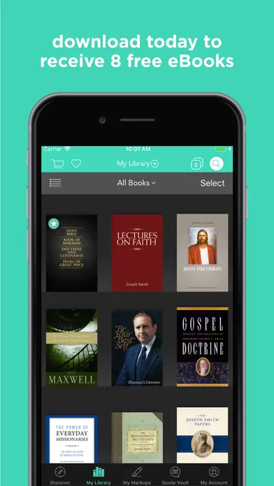Скриншоты Deseret Bookshelf LDS Books