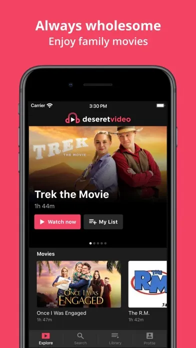 Tangkapan layar Deseret Video