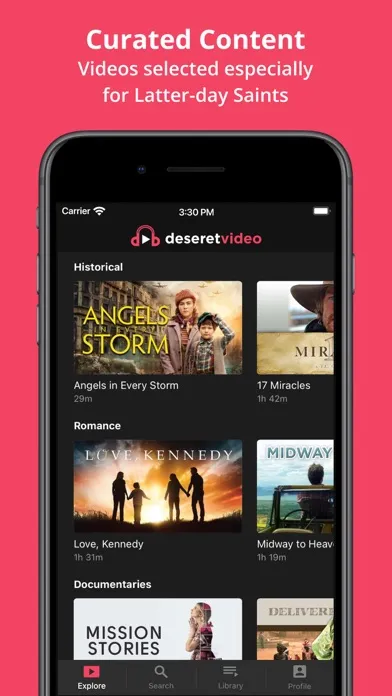 Tangkapan layar Deseret Video