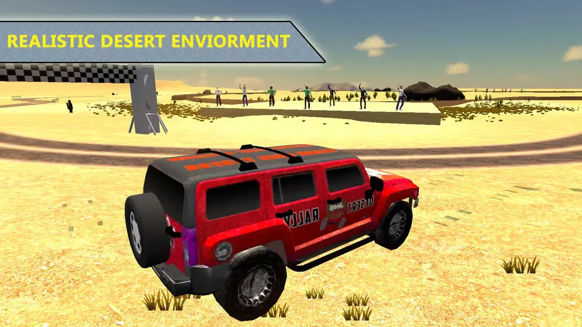 Capturas de tela do Desert Safari Jeep Racing