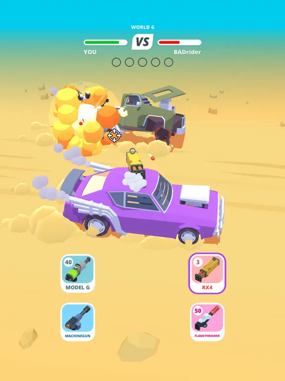 Desert Riders - Wasteland Cars iPad  स्क्रीनशॉट