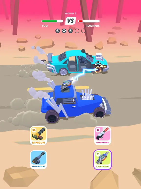 Desert Riders - Wasteland Cars iPad  स्क्रीनशॉट