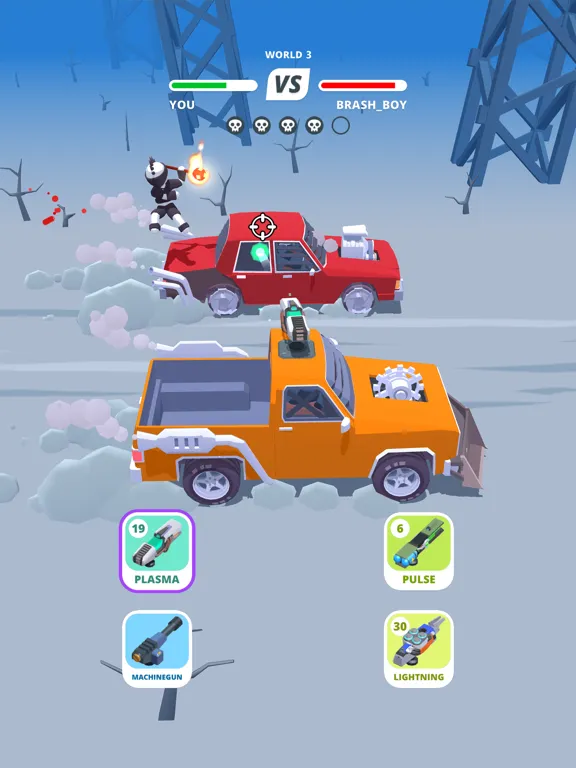 Desert Riders - Wasteland Cars iPad  स्क्रीनशॉट