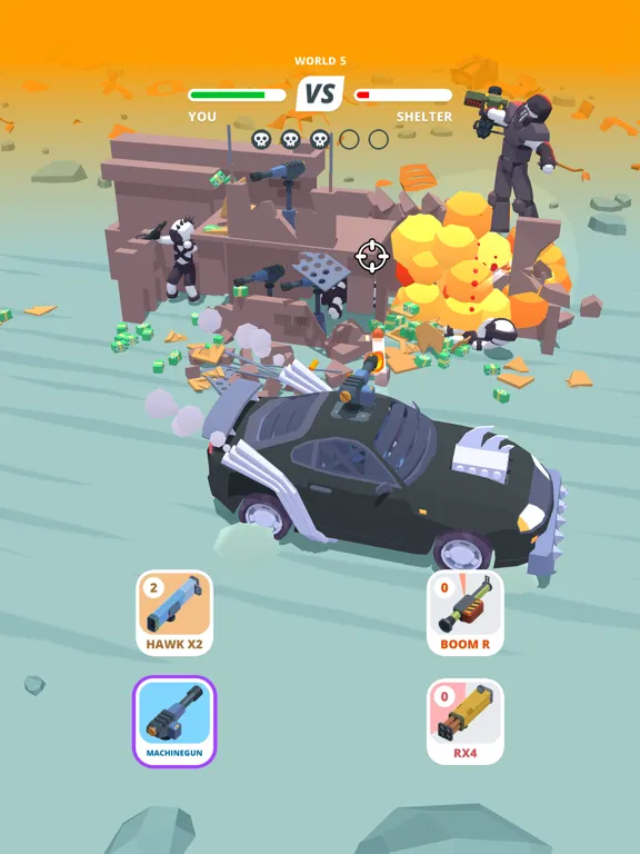 Desert Riders - Wasteland Cars iPad  स्क्रीनशॉट