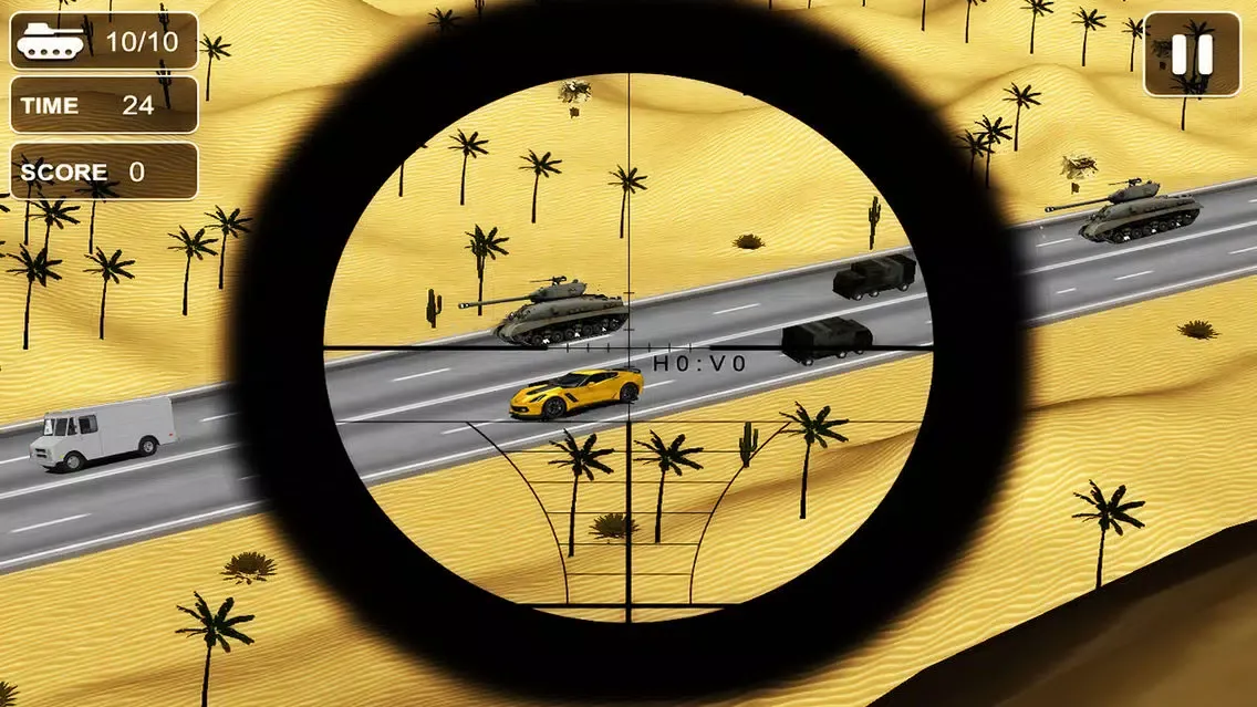 Sniper Highway Traffic Hunter - Shoot the cars with Sniper Gun স্ক্রিনশট