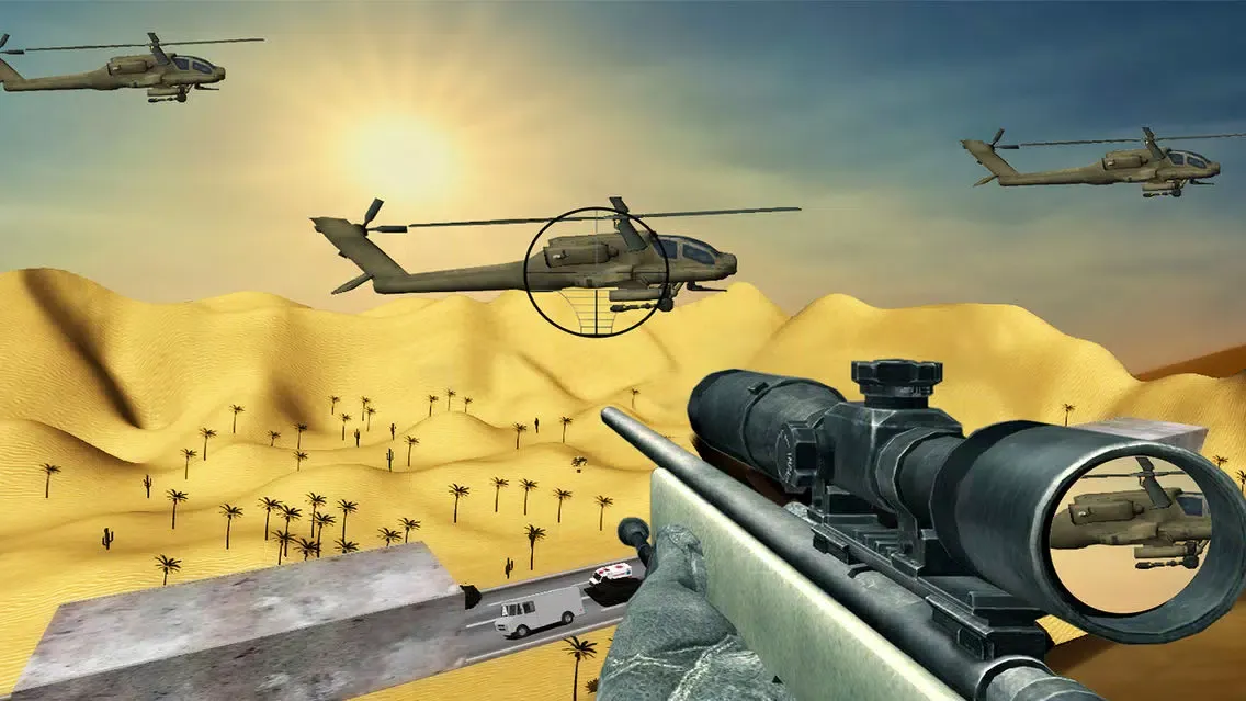 Sniper Highway Traffic Hunter - Shoot the cars with Sniper Gun স্ক্রিনশট