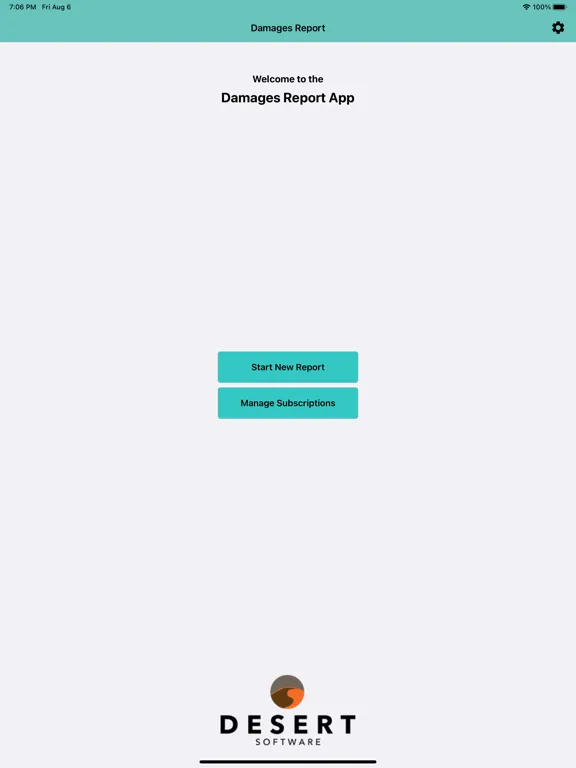 DAMAGES/EXPECTED CLAIM REPORT iPad 应用截图