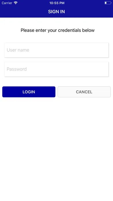 Capturas de tela do PAR