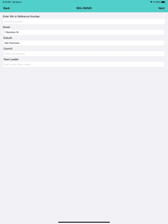 Скриншоты SITE RISK ASSESSMENT iPad 
