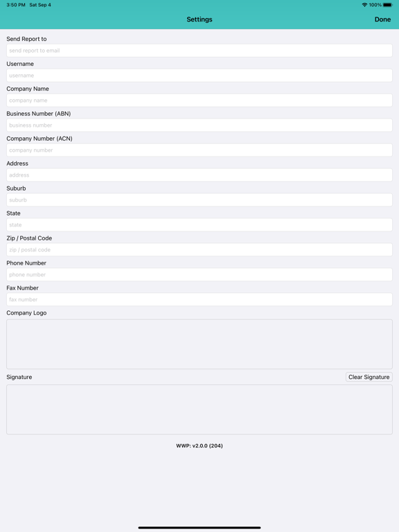 Скриншоты WEEKLY WORKS PROGRAM iPad 