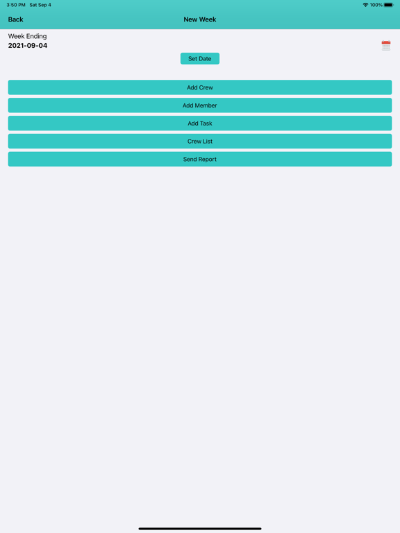 Скриншоты WEEKLY WORKS PROGRAM iPad 