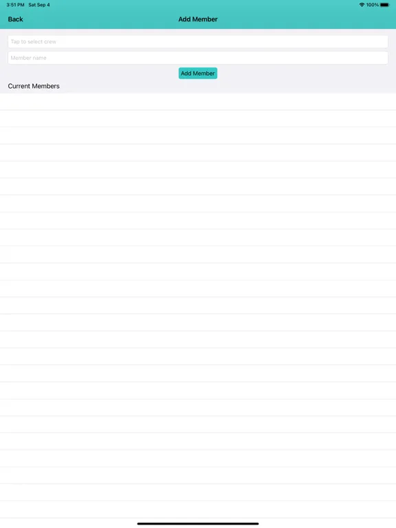 WEEKLY WORKS PROGRAM iPad  스크린샷