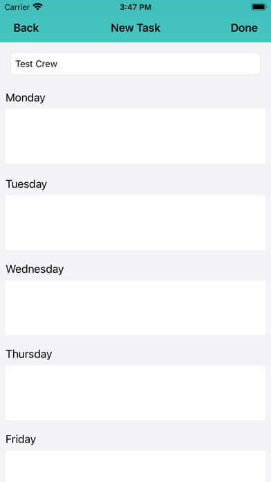 Скриншоты WEEKLY WORKS PROGRAM