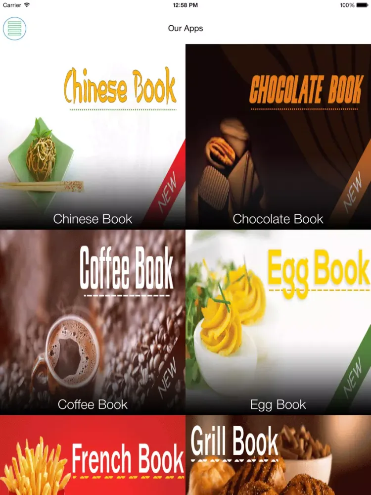 Capturas de tela do Chicken Recipes free iPad 