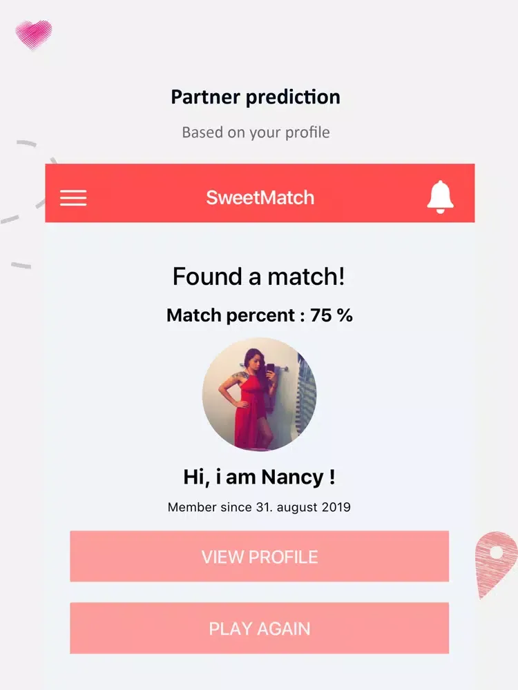 Captures d'écran de SweetMatch-Intelligent Dating iPad 