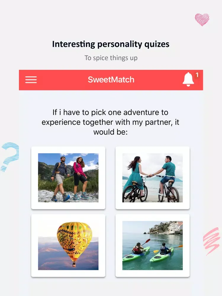 Captures d'écran de SweetMatch-Intelligent Dating iPad 