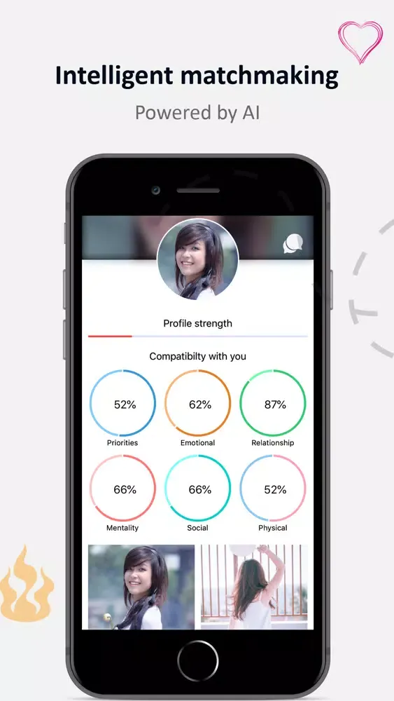 Captures d'écran de SweetMatch-Intelligent Dating