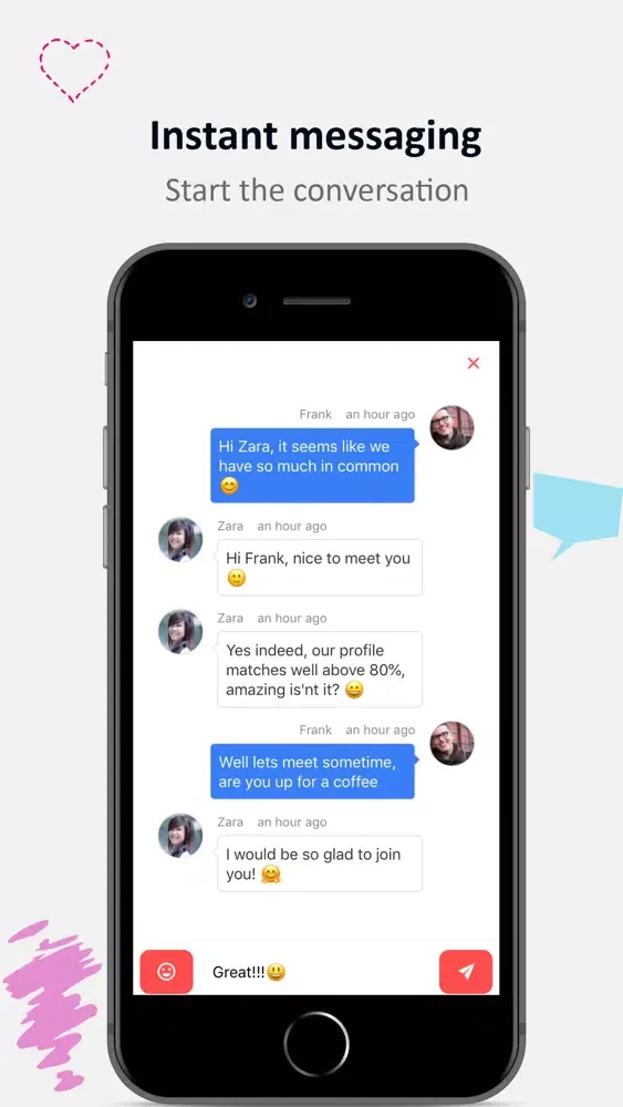 Captures d'écran de SweetMatch-Intelligent Dating