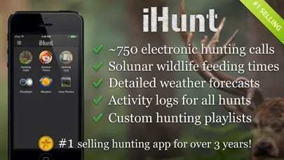 Capturas de tela do iHunt Hunting Calls 750
