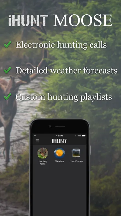 iHUNT Calls Moose hunting應用截圖