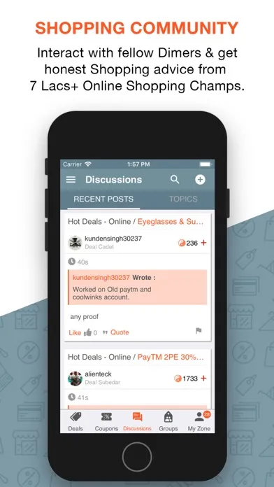 DesiDime - Shopping Community سکرین شاٹس