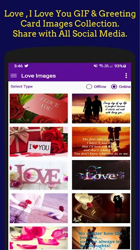 Love You GIF Image Collection.应用截图